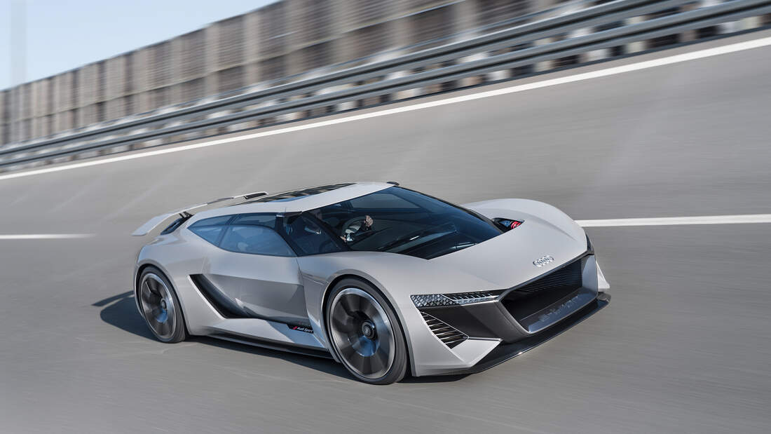 ElektroHypercar mit Power Boost Audi RSQ ETron auto motor und sport