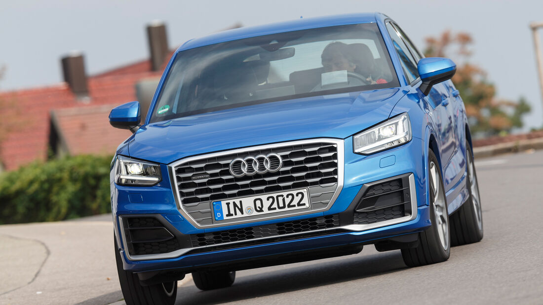 Audi Q2 2.0 TDI Quattro, Frontansicht