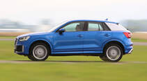 Audi Q2 2.0TDI Quattro, Seitenansicht