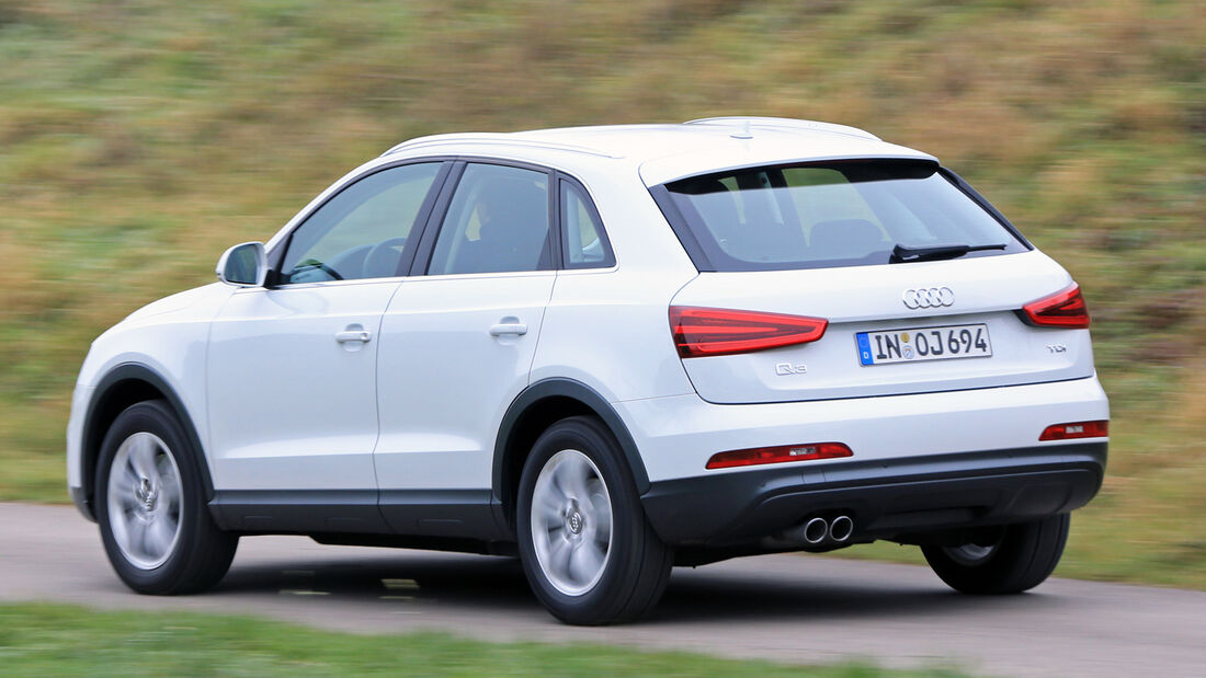 Audi Q3 2.0 TDI, Heckansicht