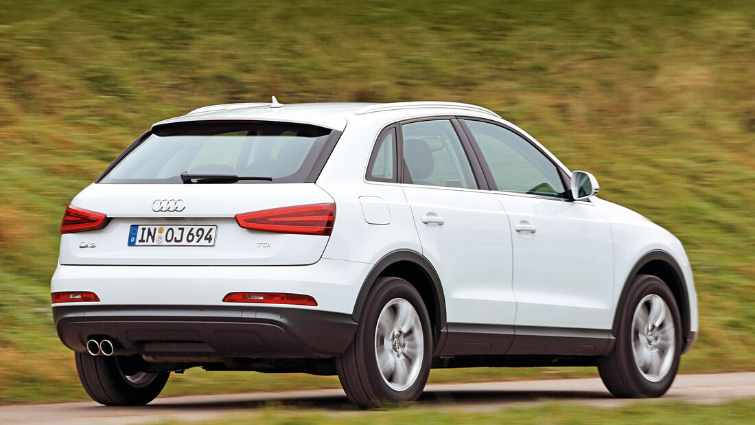 Audi Q3 2.0 TDI, Heckansicht