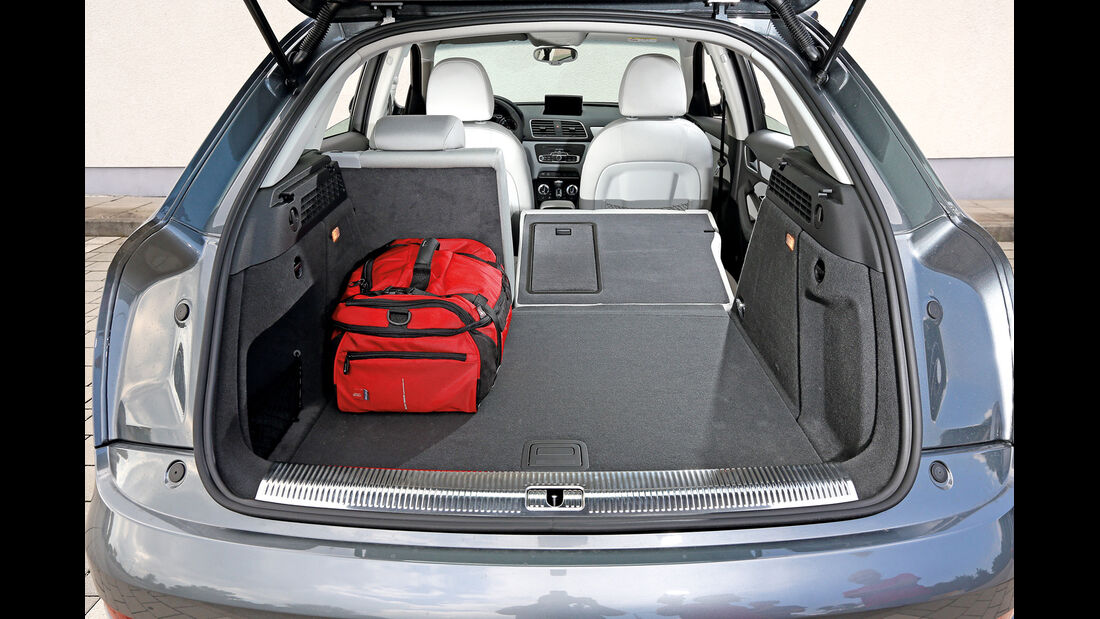 Audi Q3 2.0 TFSI Quattro, Kofferraum, Ladefläche