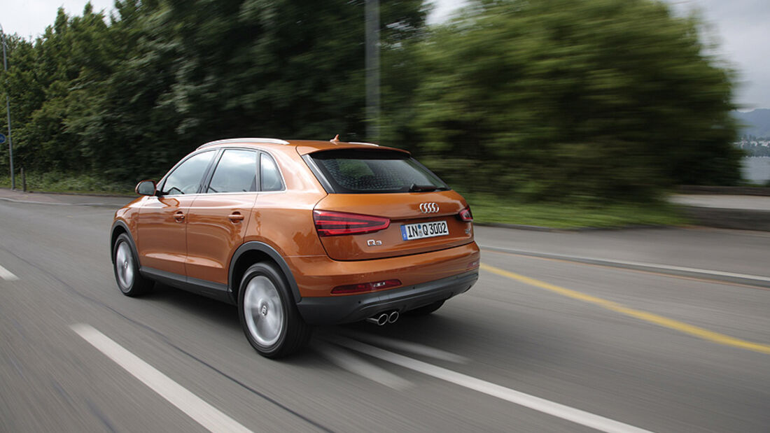 Audi Q3, Heck