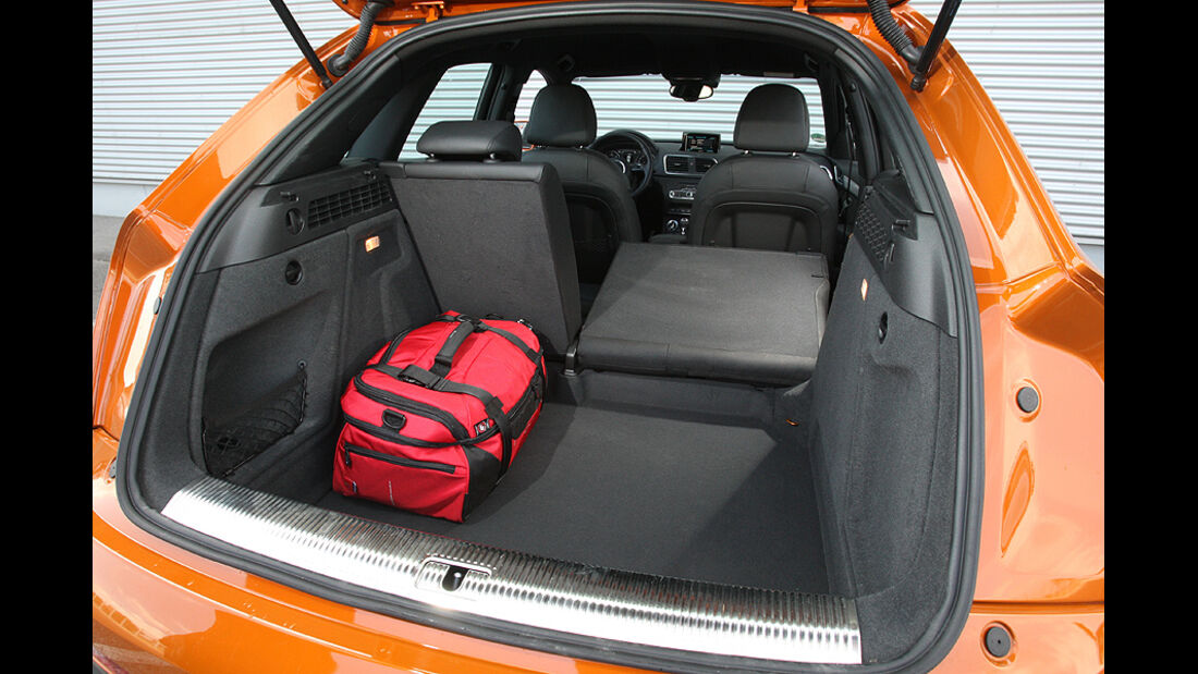 Audi Q3, Kofferraum