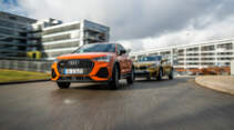 Audi Q3 SB 40 TDI Quattro, BMW X2 20d xDrive, Exterieur