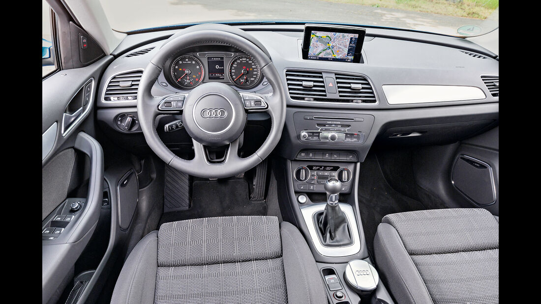 Audi Q3 SUV Vergleich AMS1417