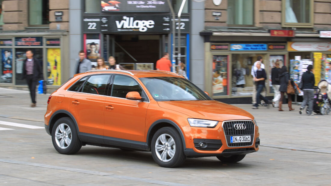 Audi Q3, Seitenansicht