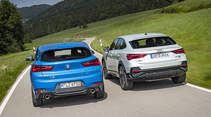 Audi Q3 Sportback 45 TFSI, BMW X2 xDrive 20i, Exterieur