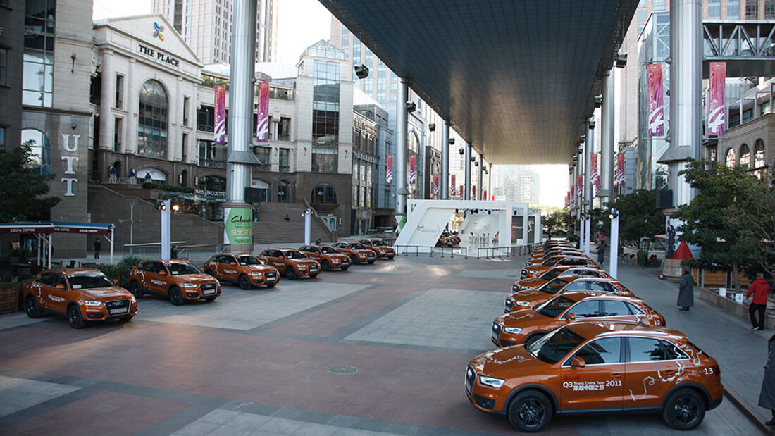 Audi Q3 Trans China Tour 2011 Tag 1