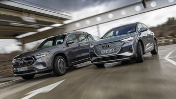 Audi Q4 50 E-Tron Quattro, Mercedes EQB 350 4Matic