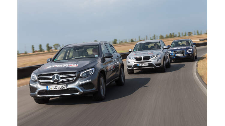 Audi Q5 Und Bmw X3 Gegen Mercedes Glc Auto Motor Und Sport