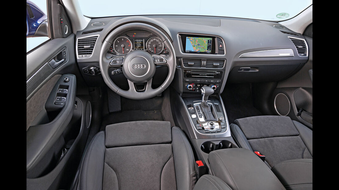 Audi Q5 2.0 TDI Quattro, Cockpit
