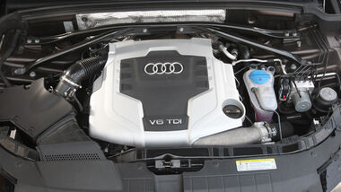 Audi Q5 3.0 TDI Quattro, Motorraum, Motor