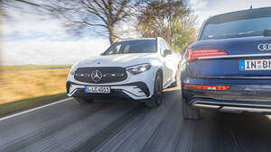 Audi Q5 50 TDI, Mercedes GLC 300 d