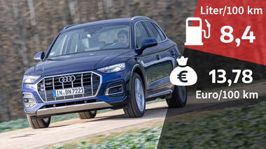 Audi Q5 50 TDI Quattro Advanced, Kosten Realverbrauch, Diesel

