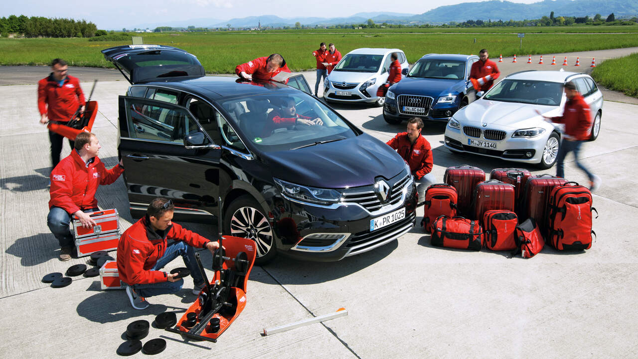 Audi Q5 Bmw 5er Opel Zafira Renault Espace Test Auto Motor Und Sport