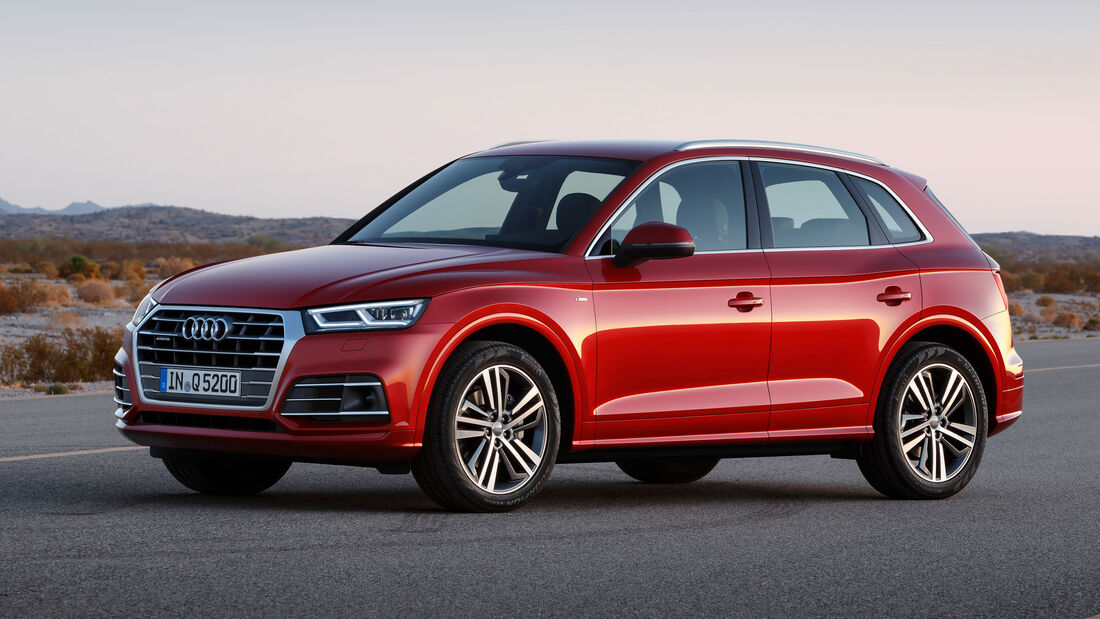 Audi Q5, Frontansicht