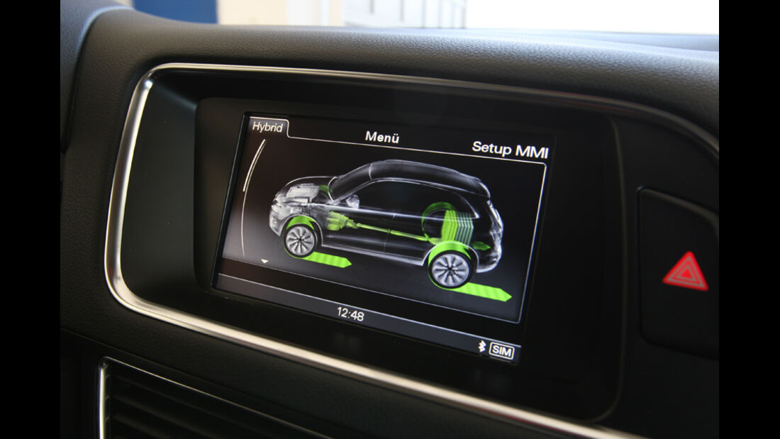 Audi Q5 Hybrid Quattro, Display