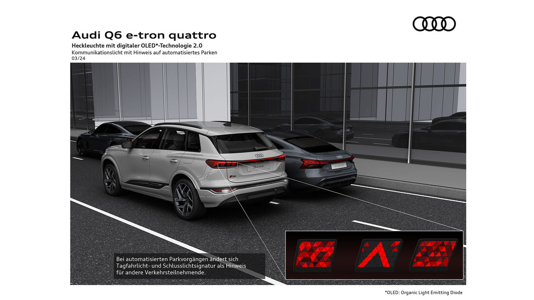 Audi Q6 E-Tron Lichttechnik