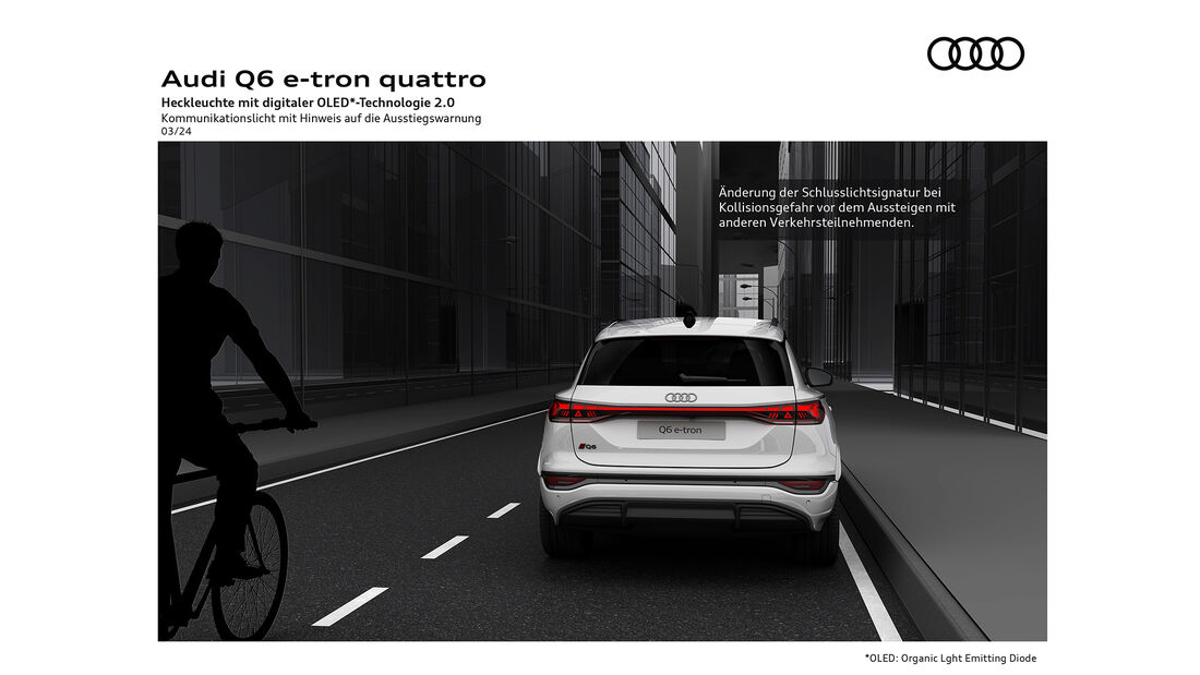 Audi Q6 E-Tron Lichttechnik