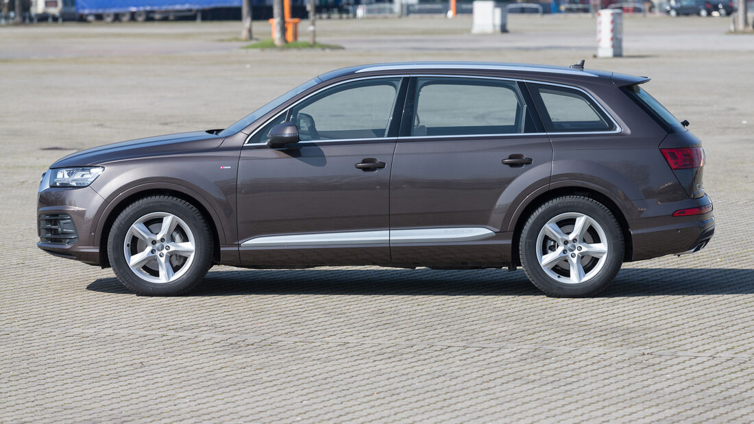 Audi Q7 3.0 TDI Quattro, Seitenansicht