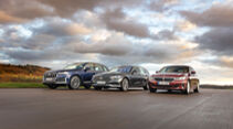 Audi Q7, BMW 6er Gran Turismo, Mercedes E-Klasse T-Modell, Konzeptvergleich, ams0323