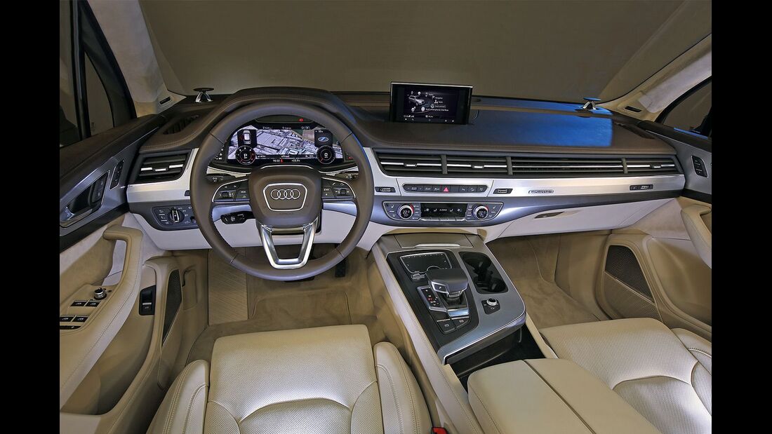 Audi Q7 Infotainment und Bedienung