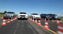 Audi Q7, Land Rover Discovery, Mercedes ML, Porsche Cayenne, VW Touareg