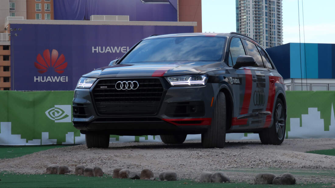Audi Q7 Nvidia autonom Concept CES