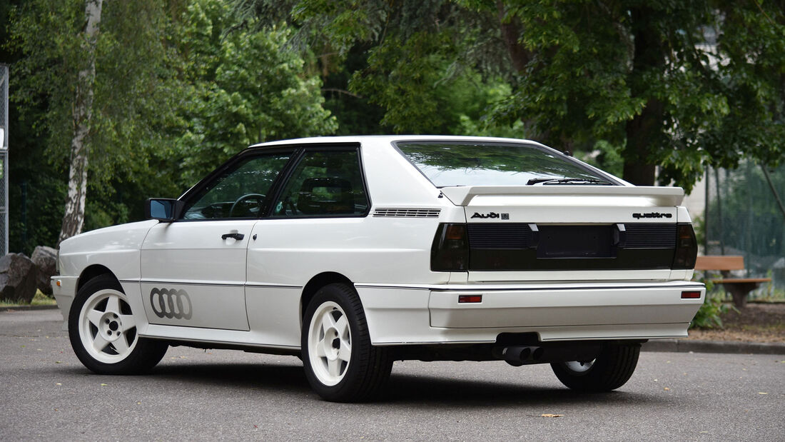 Audi Quattro (1984) Ex Horst Dassler Alpinweiß