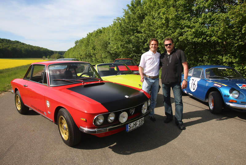 Audi Quattro, BMW 2002 tii, Lancia Fulvia Coupé, Renault Alpine A110, VW-Porsche 914