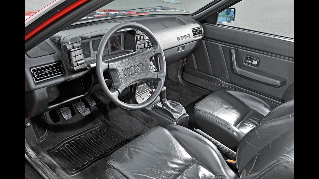 Audi Quattro, Cockpit