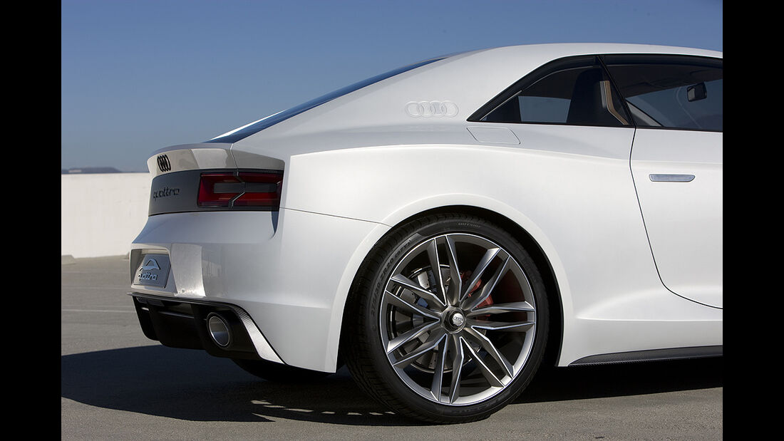 Audi Quattro Concept, Heck, Felge