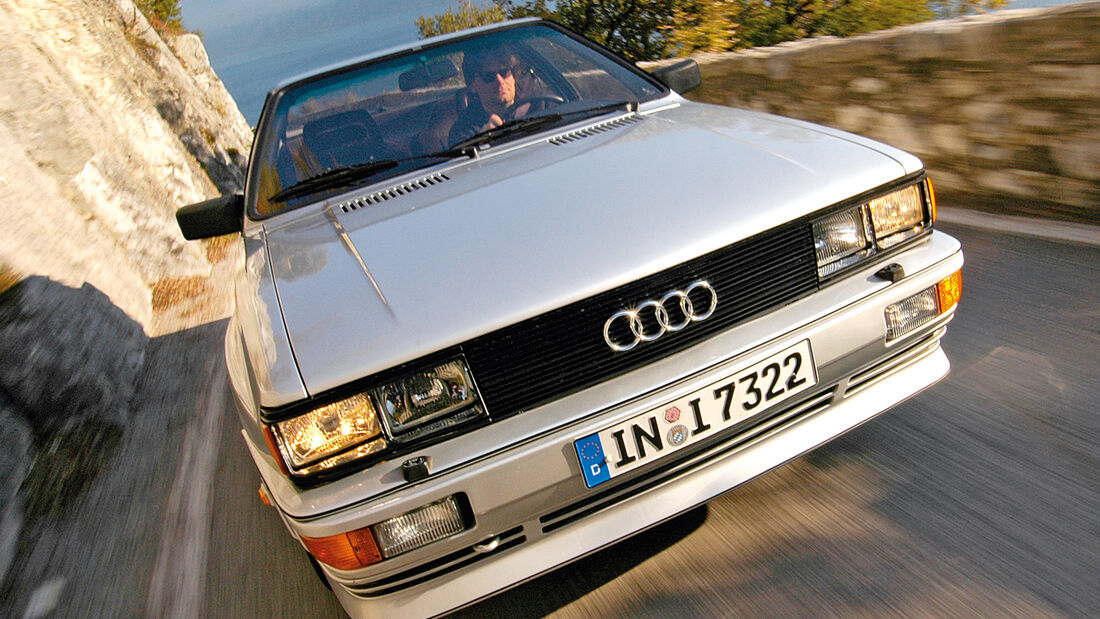 Audi Quattro, Frontansicht