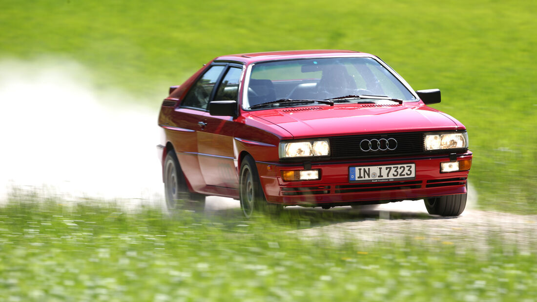 Audi Quattro, Frontansicht