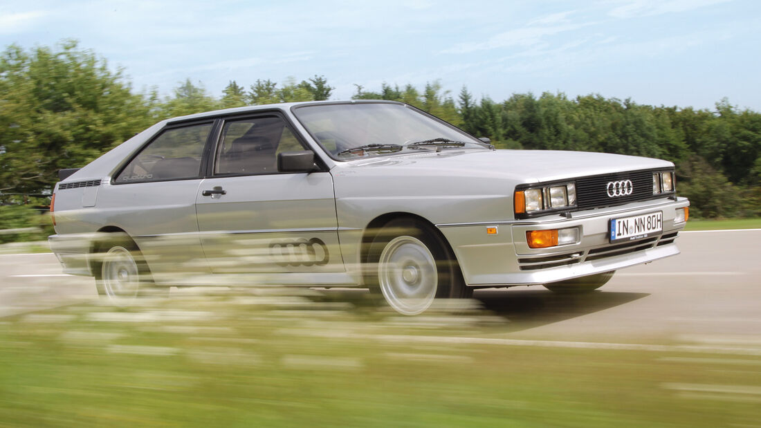 Audi Quattro, Frontansicht