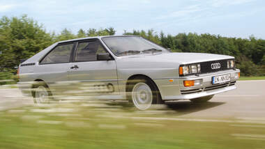 Audi Quattro, Frontansicht