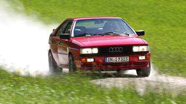 Audi Quattro, Frontansicht
