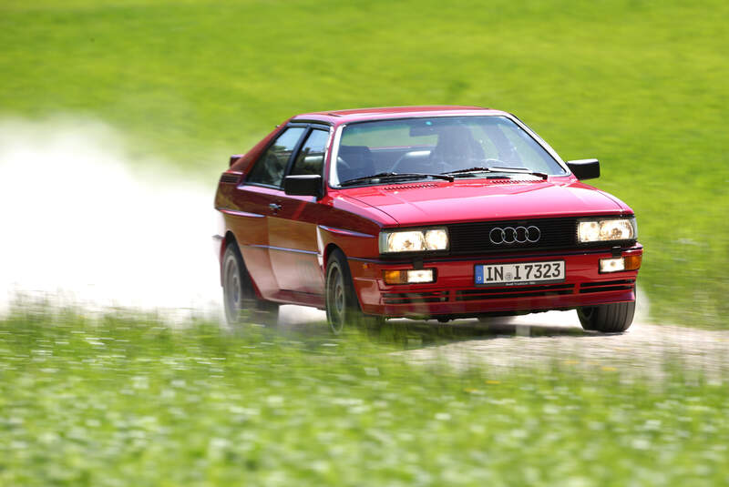 Audi Quattro, Frontansicht