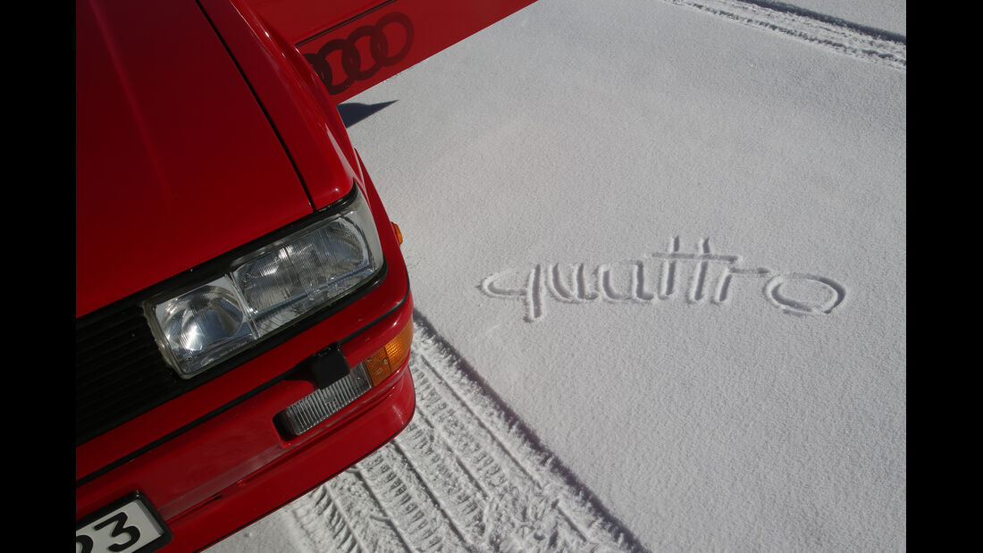 Audi Quattro, Frontscheinwerfer