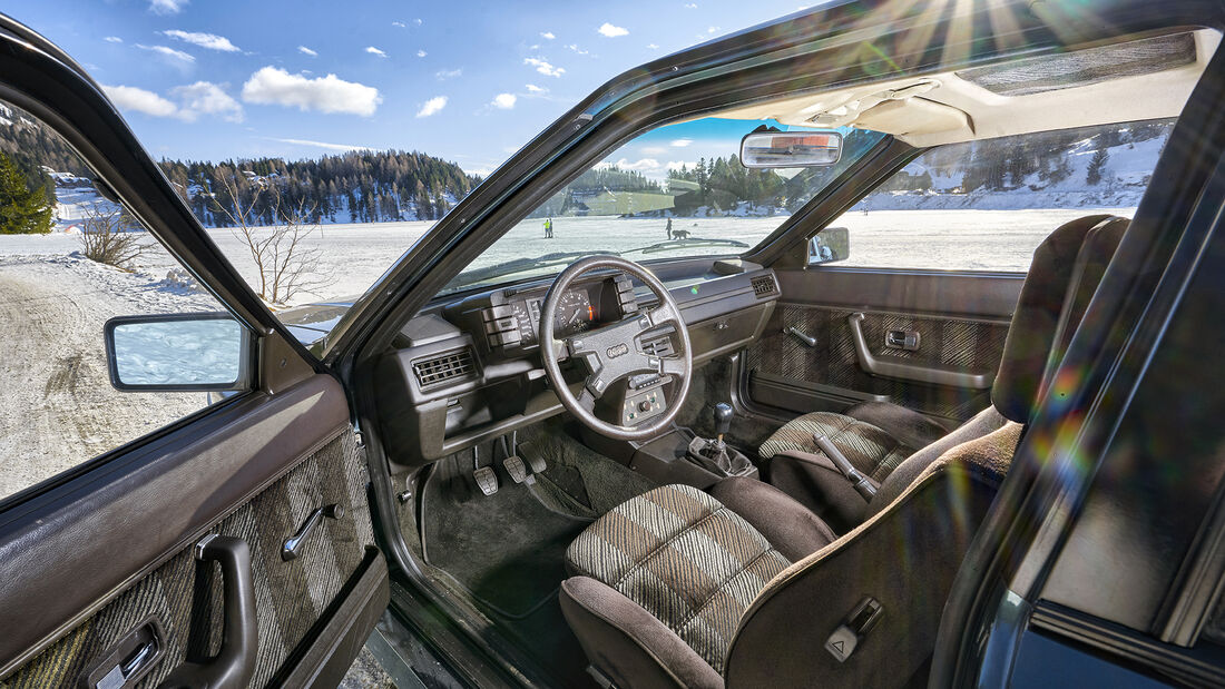 Audi Quattro, Interieur