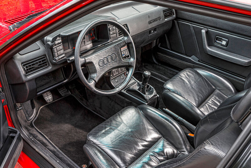 Audi Quattro, Interieur