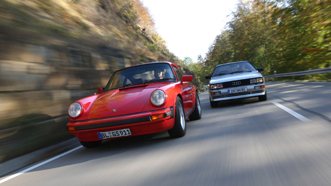 Audi Quattro, Porsche 911 SC