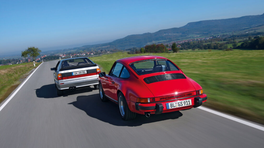 Audi Quattro, Porsche 911 SC