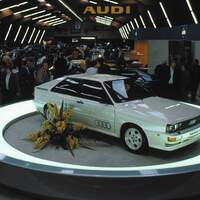 Audi Quattro Premiere Genfer Auto Salon 1980