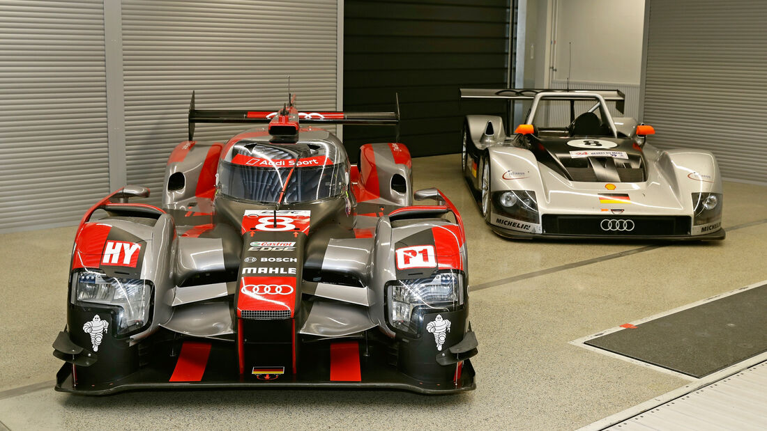 Audi R18, Frontansicht