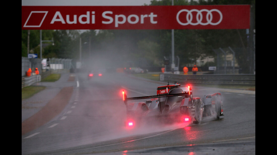 Audi R18 - Startnummer 7 - 24h-Rennen Le Mans 2016 - Donnerstag - 16.6.2016