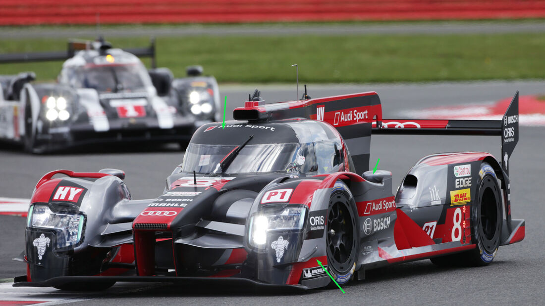 Audi R18 - WEC - LMP1 - Technik - Silverstone 2016