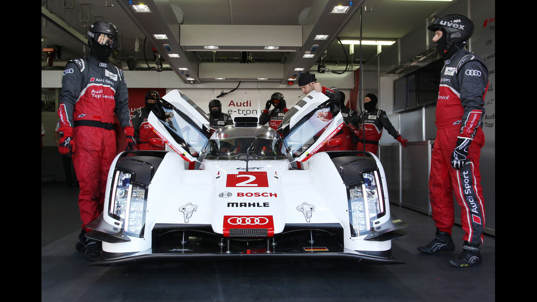 Audi R18 e-tron quattro - LMP1 - WEC Test Paul Ricard - Le Castellet - 2014