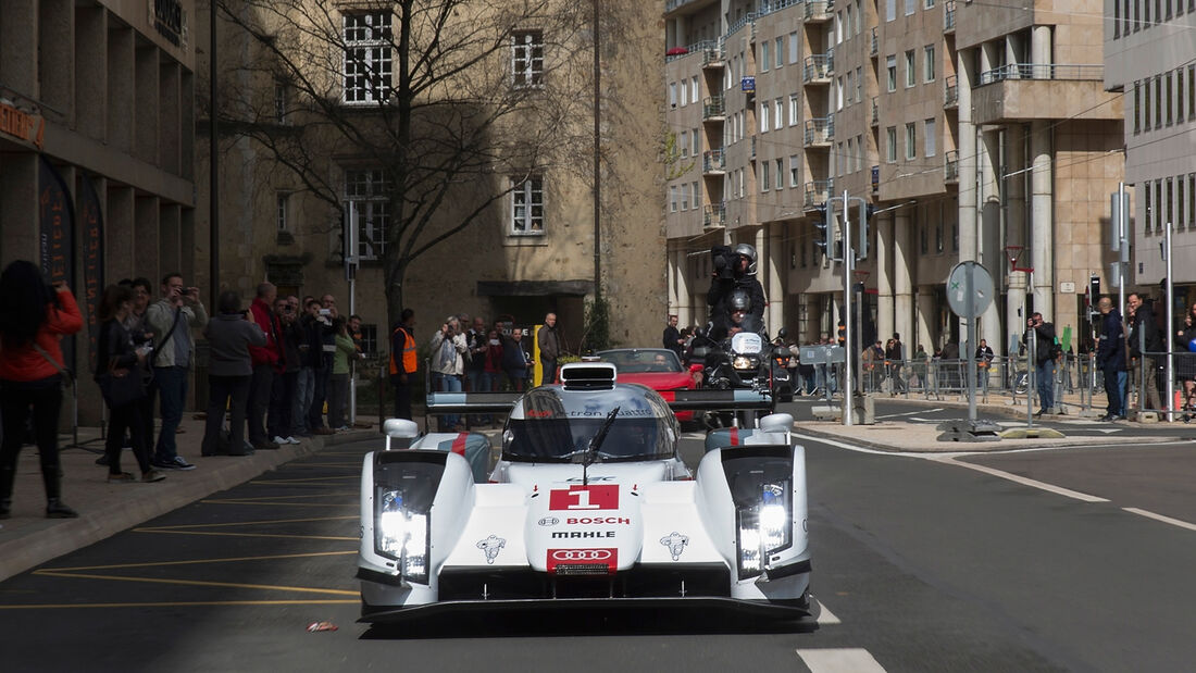 Audi R18 e-tron quattro - Le Mans-Präsentation 2014